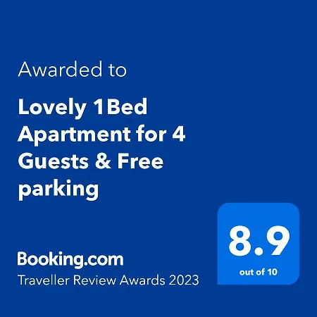 Lovely 1bed For 4 Guests & Free Parking Apartment Plovdiv